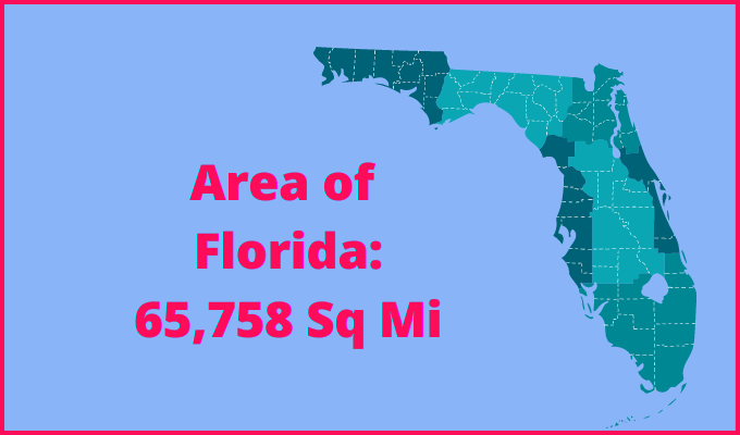 Area of Florida compared to New Hampshire