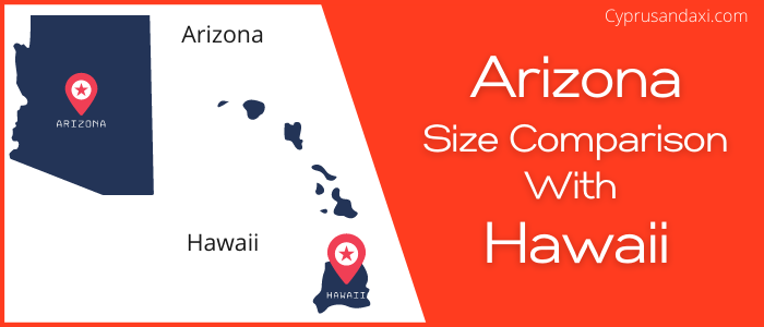 Is Arizona bigger than Hawaii