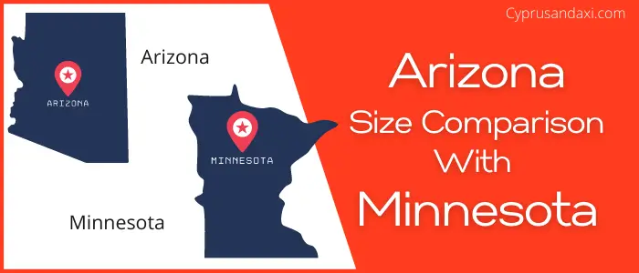 Is Arizona bigger than Minnesota
