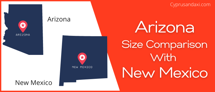 Is Arizona bigger than New Mexico