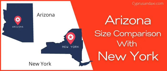 Is Arizona bigger than New York