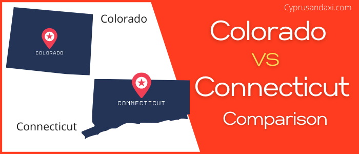 Is Colorado bigger than Connecticut