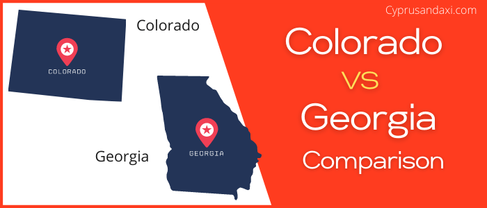 Is Colorado bigger than Georgia