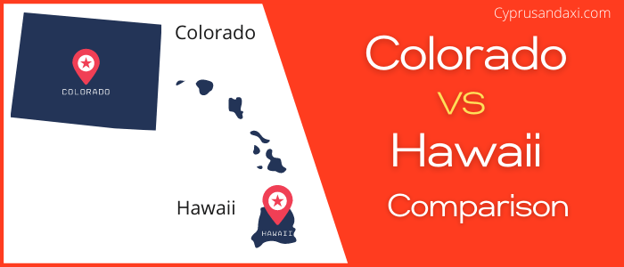 Is Colorado bigger than Hawaii