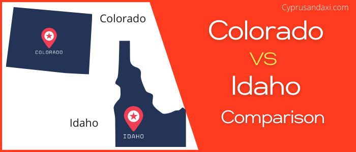 Is Colorado bigger than Idaho