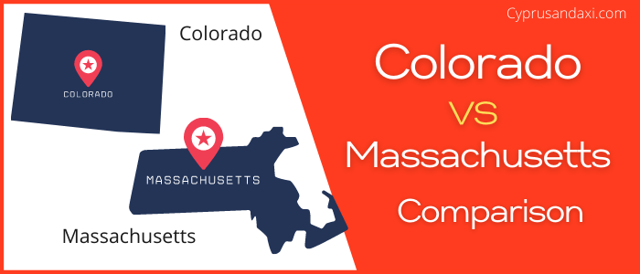 Is Colorado bigger than Massachusetts