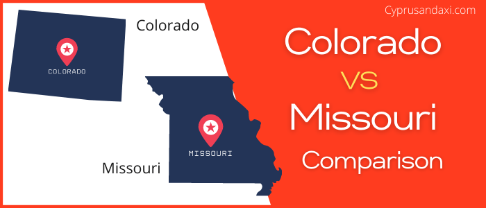 Is Colorado bigger than Missouri