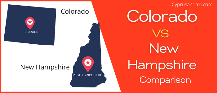 Is Colorado bigger than New Hampshire