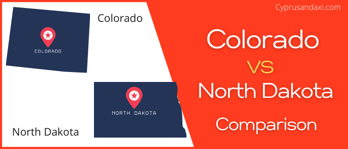 Is Colorado bigger than North Dakota
