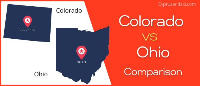 Is Colorado bigger than Ohio