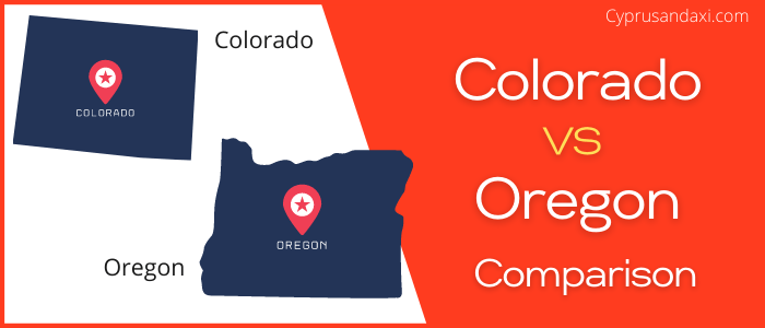 Is Colorado bigger than Oregon