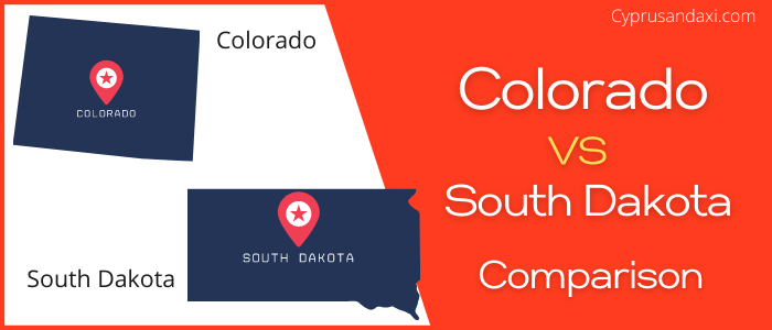 Is Colorado bigger than South Dakota