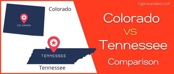 Is Colorado bigger than Tennessee