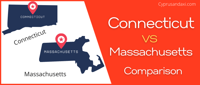 Is Connecticut bigger than Massachusetts