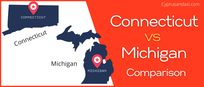 Is Connecticut bigger than Michigan