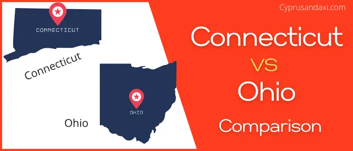 Is Connecticut bigger than Ohio