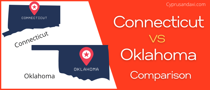 Is Connecticut bigger than Oklahoma