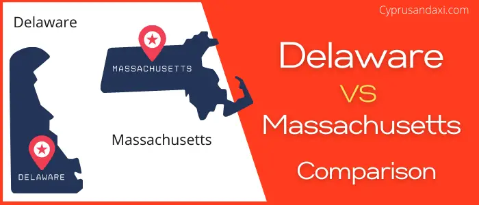 Is Delaware bigger than Massachusetts