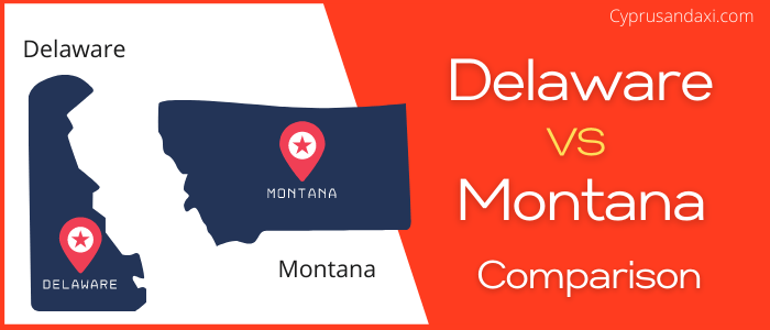 Is Delaware bigger than Montana