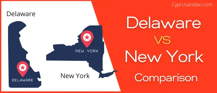 Is Delaware bigger than New York