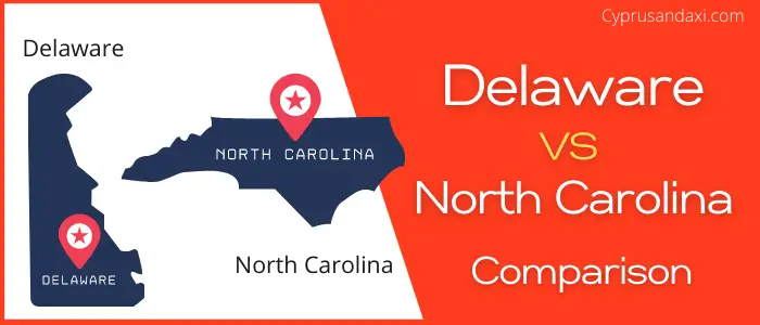 Is Delaware bigger than North Carolina
