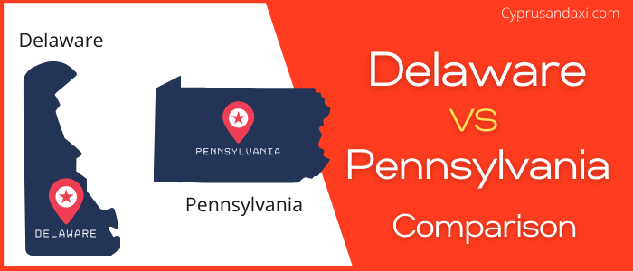 Is Delaware bigger than Pennsylvania