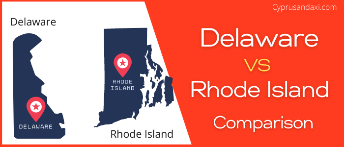 Is Delaware bigger than Rhode Island