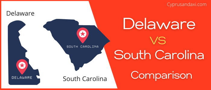 Is Delaware bigger than South Carolina