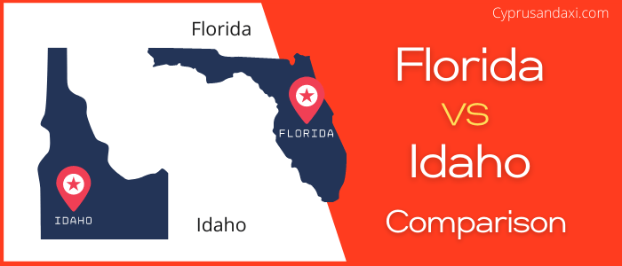 Is Florida bigger than Idaho