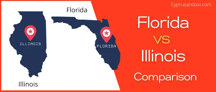 Is Florida bigger than Illinois