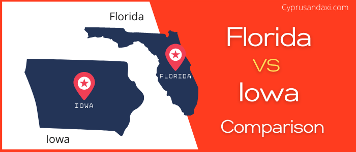 Is Florida bigger than Iowa