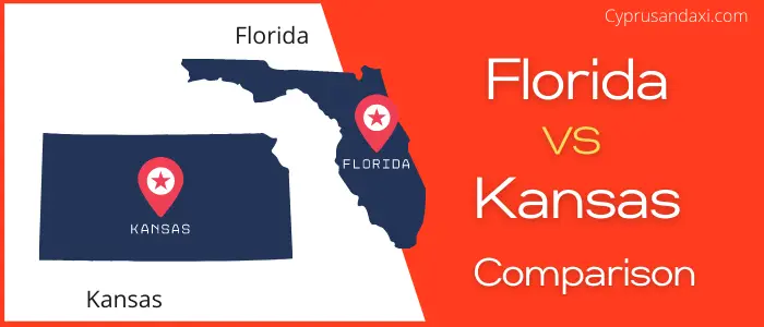 Is Florida bigger than Kansas