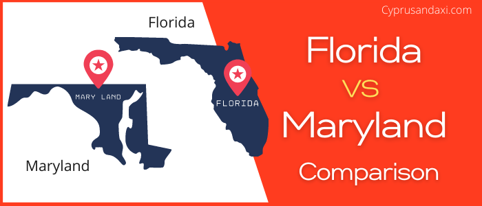 Is Florida bigger than Maryland