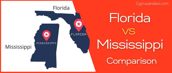 Is Florida bigger than Mississippi