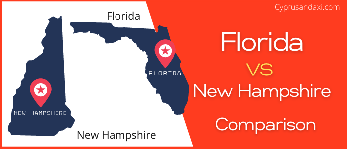Is Florida bigger than New Hampshire
