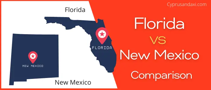 Is Florida bigger than New Mexico