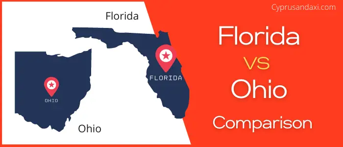 Is Florida bigger than Ohio