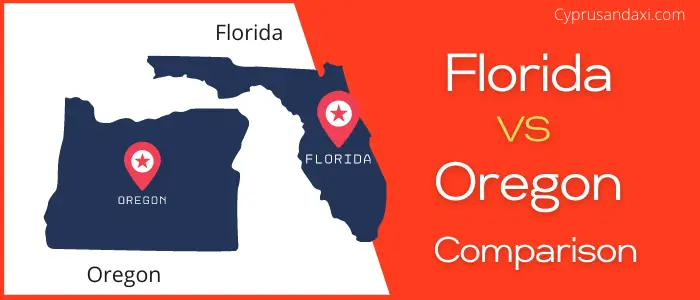 Is Florida bigger than Oregon