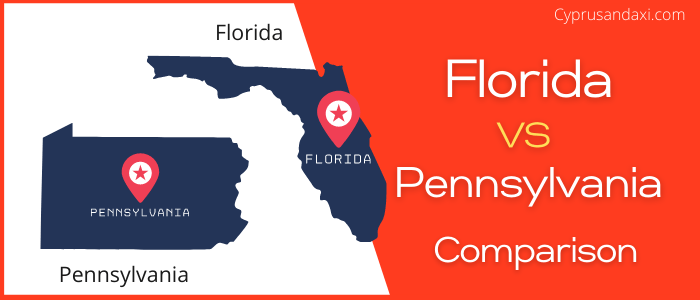 Is Florida bigger than Pennsylvania