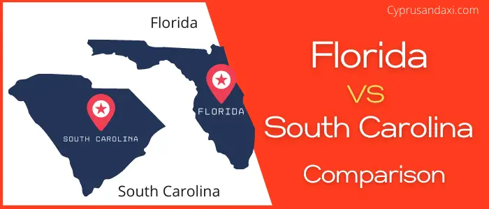 Is Florida bigger than South Carolina