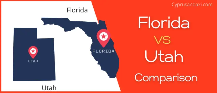 Is Florida bigger than Utah