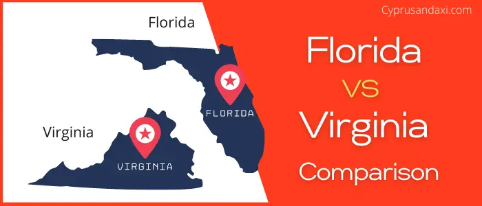 Is Florida bigger than Virginia