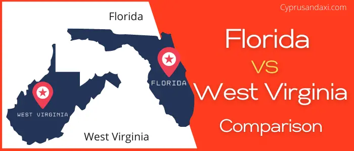 Is Florida bigger than West Virginia