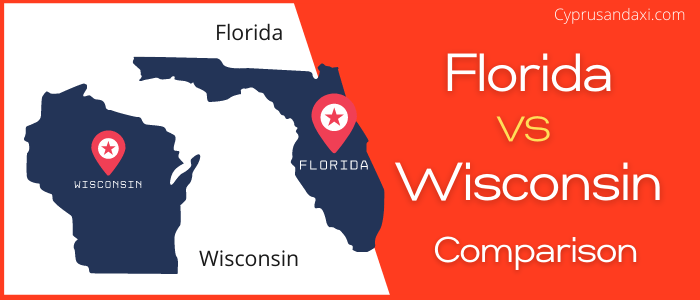 Is Florida bigger than Wisconsin