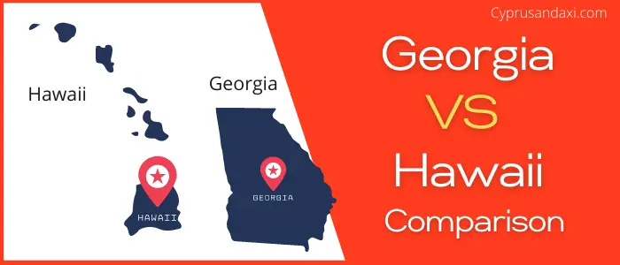 Is Georgia bigger than Hawaii