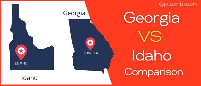 Is Georgia bigger than Idaho