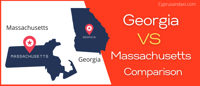 Is Georgia bigger than Massachusetts