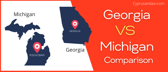 Is Georgia bigger than Michigan