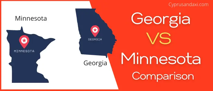 Is Georgia bigger than Minnesota
