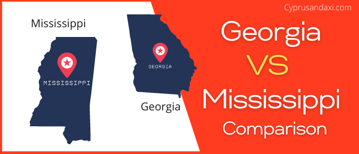 Is Georgia bigger than Mississippi